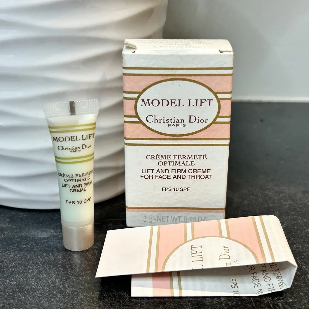 New Vintage Christian Dior‎ MODEL LIFT Lift & Firm Cream SPF 10 Sample Size 3g